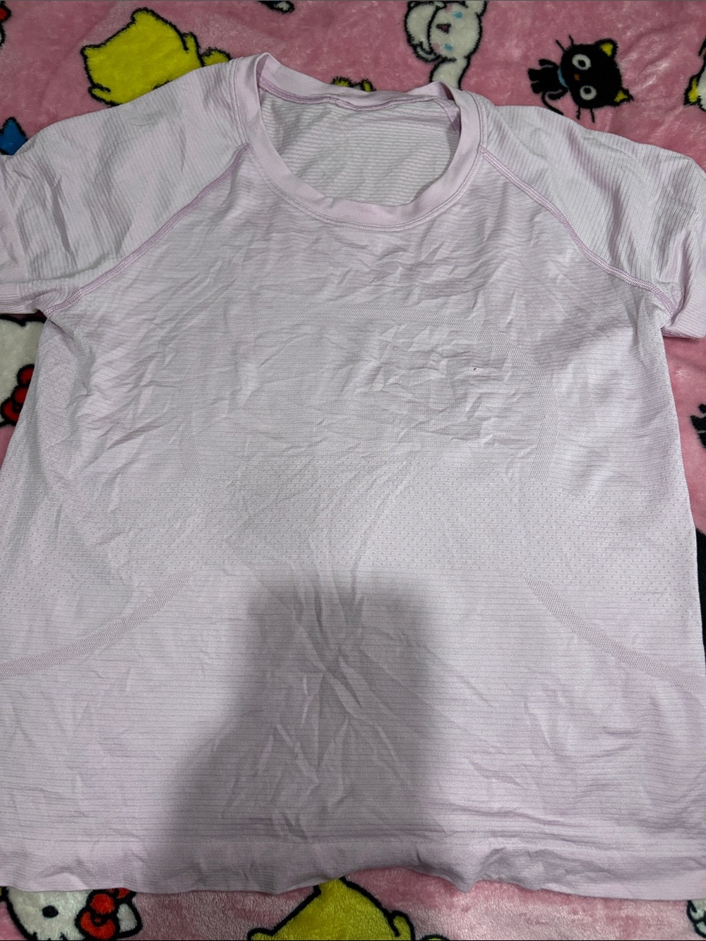 lululemon athletica Light Pink Muscle Tee